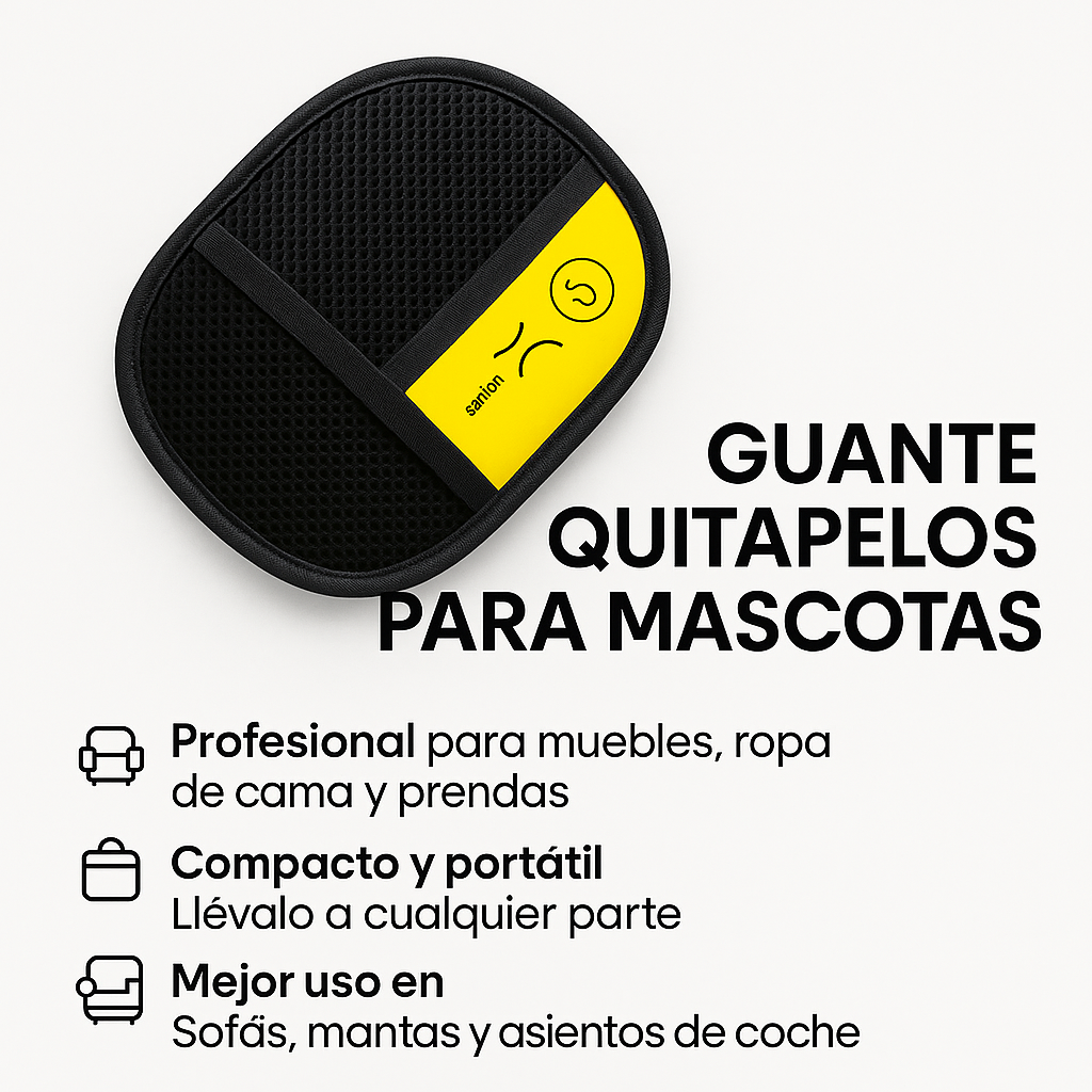 GUANTES QUITAPELOS PARA MASCOTAS™